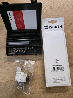 Wurth sadá na opravu závitov a kusačky - 2
