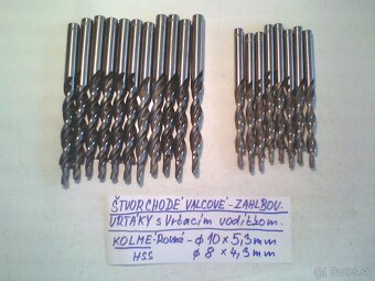 4-chodé záhlbníky.Kolmé.Valcové. - 2