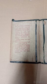 Stará banková knižka 1 republika ... - 2