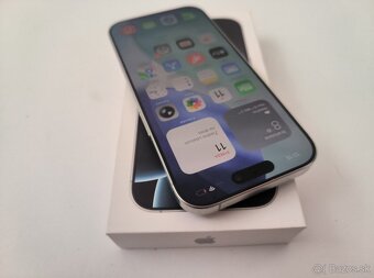 apple iphone 16 PRO 128gb White Titanium / Batéria 90% - 2