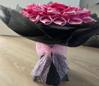 Saténová kytica - 2