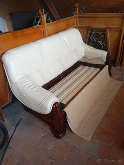 predam sedacku prava koza drevo - 2