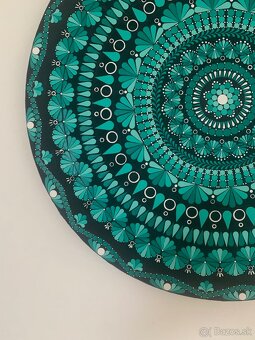 Ručne maľovaná mandala - 2