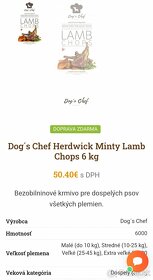 Dogs Chef jahňacie granule - 2