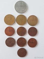 Predám slovenské mince v celkovej hodnote 11,50 Sk - 2