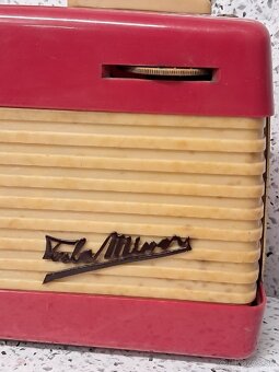 Starožitné elektronkové radio Tesla Minor / 3001 B - 2