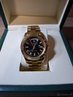 Rolex daydate prezident black dial - 2
