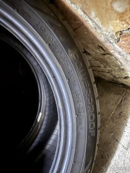 Predám letné pneumatiky nokian 245/45 r18 - 2