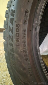 Zimne pneumatiky 235/50/R19 BRIDGESTONE - 2
