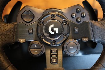 Logitech G923 Driving Force Volant, pedále aj páka - 2