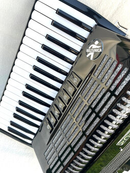 Nový akordeón BELTUNICA VIVALDI 80 basový- krásny zvuk, ľahu - 2