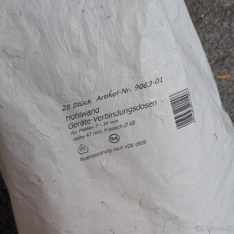 Inštalačné krabičky do sadrokartónu ( Ø68 ) - 2