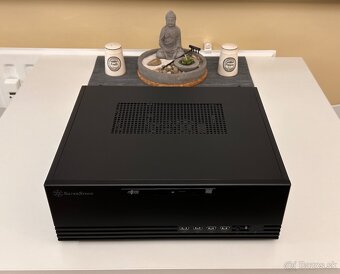 HTPC Micro-ATX SilverStone Milo + 350W Fortron + DVD RW - 2