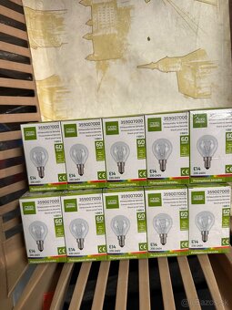 Žiarovky 60W klasické E14 malý závit - 2