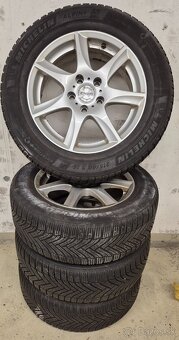 Hliníkové disky ENZO + zimné pneu VW, Škoda 5x112 16" - 2