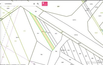 Pozemok v obci Lemešany - 478 m² - 2