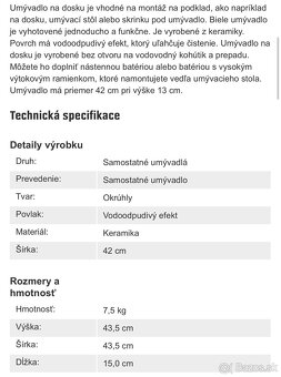 Umývadlo - 2