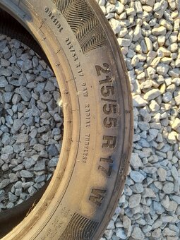 Pneu Continental 215/55 r 17 letná. - 2