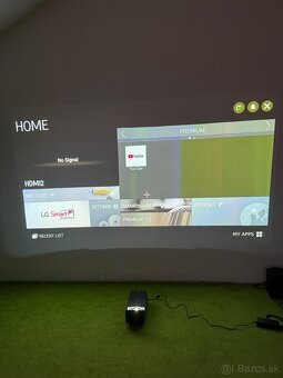 Predám DLP Projektor LG PF 1000 UT a 120" projekčné plátno - 2