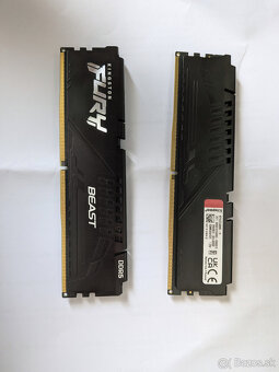 Kingston FURY 16GB DDR5 5200MHz CL36 Beast Black EXPO - 2