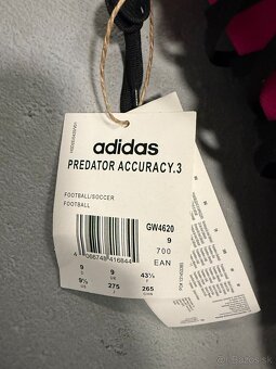 Predám nové kopačky Adidas v. 9 / 43,5 - 2