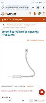 Rowenta parný cistic - 2