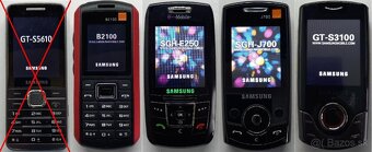 SAMSUNG S5610 B2100 SGH E250 SGH J700 GT S3100 - 2