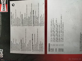 Vzduchový filter Mercedes C180, C200, C220, C250, C280, E200 - 2