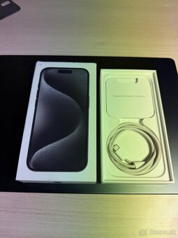 Predám iPhone 15 Pro – 256 GB, Titanium - 2