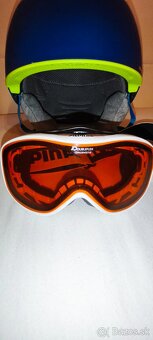 Detská prilba +okuliare Alpina - 2