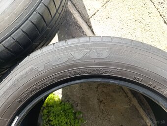 Predám letné pneumatiky TOYO 225/55R19 - 2