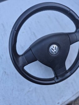 Predám trojramenny kožený volant pre Volkswagen - 2