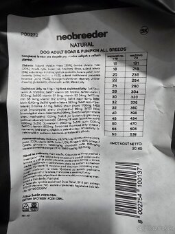 Granule pre psa (Alleva) Neobreeder 20kg - 2