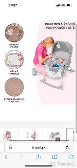 Kinderkraft postieľka - 2