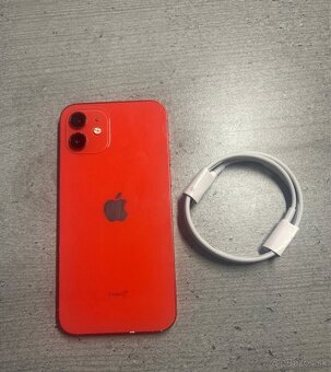 iPhone 12 - červený - 64 GB - 2
