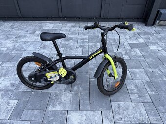 16-palcový bicykel pre deti od 4,5 do 6 rokov 500 Dark Hero - 2