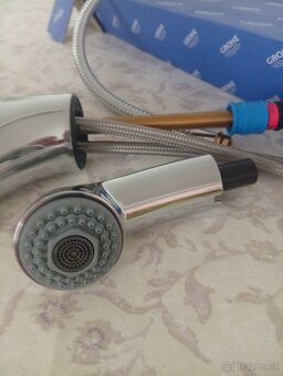 Grohe vodovodná batéria chrómová so sprchou - 2