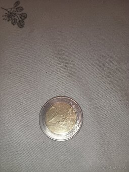 2 eurová vzácna minca - 2