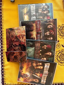 Piráti z Karibiku Edícia 4X DVD - 2