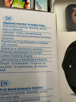 Merac krv.tlaku teplomer intel hodinky-10€ - 2