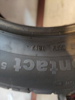 Predám letné pneumatiky 215/60/ R 17 Continental - 2