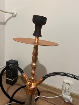 Vodná fajka aladin alux model 6 - 2