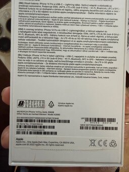 Predám iPhone 14 PRO 256 GB - 2