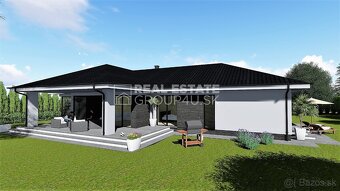 MODERNÝ 5-IZ. BUNGALOV S GARÁŽOU A S POZEMKOM - OVČIARSKO - 2