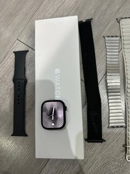 Apple watch 10 46mm jet black + veľa náramkom - 2