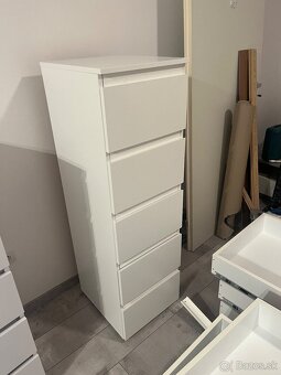 Komoda biela so šuflíkmi - 2