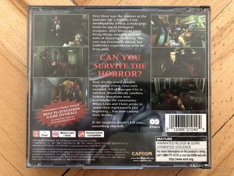 RESIDENT EVIL: DUALSHOCK EDITION - PS1 - 2