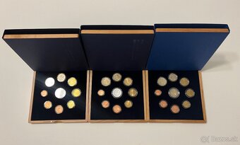 Sady minci NBS v drevenej kazete - 2