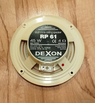 Predám vodeodolný reproduktor RP61 DEXON - 2