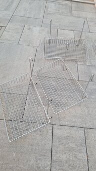 Chrómová sieť v ráme + háčiky - 2